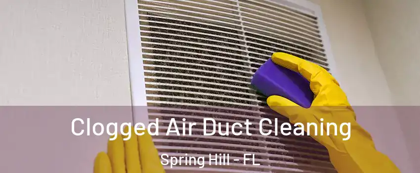  Clogged Air Duct Cleaning Spring Hill - FL