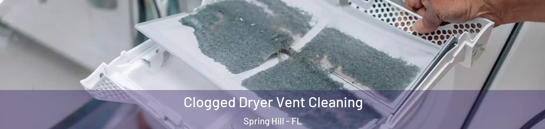  Clogged Dryer Vent Cleaning Spring Hill - FL
