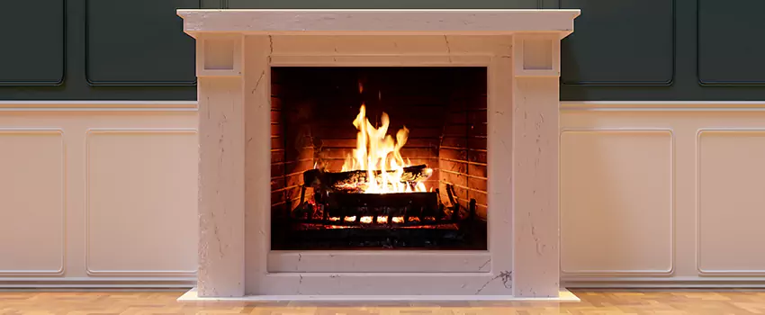 Decorative Electric Fireplace Installation in Spring Hill, Florida