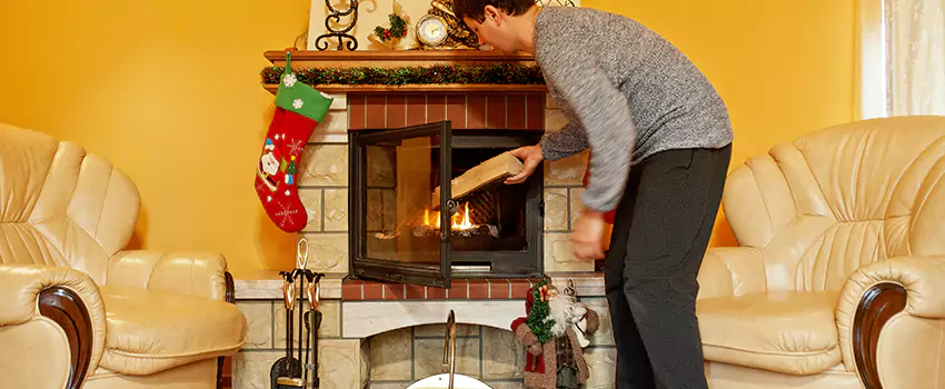 Gas to Wood-Burning Fireplace Conversion Services in Spring Hill, Florida