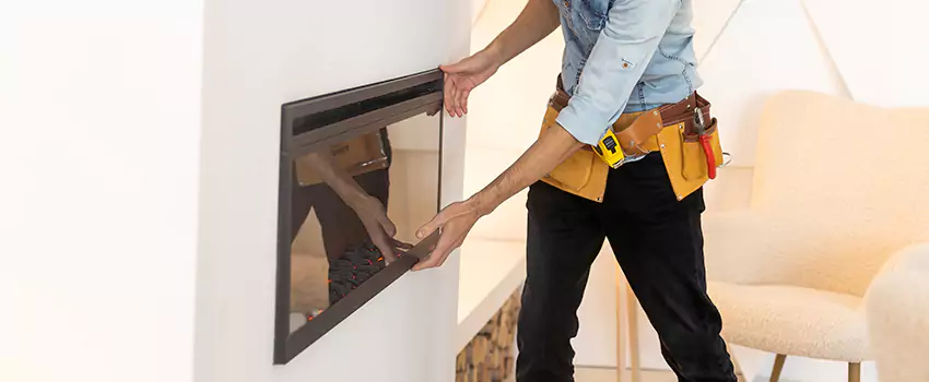 Metal Fireplace Installation in Spring Hill, Florida