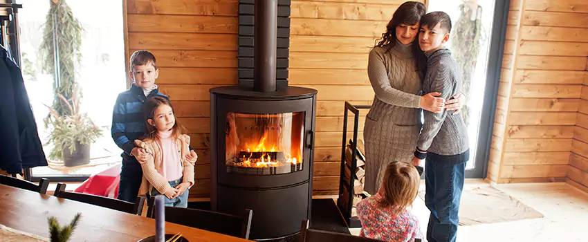 Morso Cast Iron Fireplace Insert Installation in Spring Hill, Florida