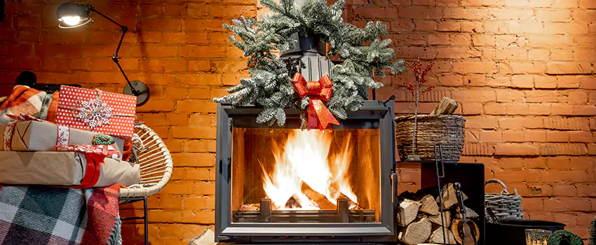 Travis Industries Linear Gas Fireplace Installation in Spring Hill, Florida