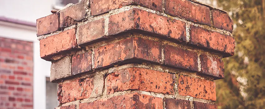Cracked Chimney Bricks Repair Cost in Spring Hill, Florida