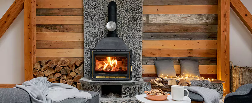 Thelin Hearth Products Direct Vent Gas Stove Fireplace Inspection in Spring Hill, Florida